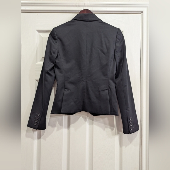 Express Design Studio Blazer, Black, Size 2 - Picture 2 of 9